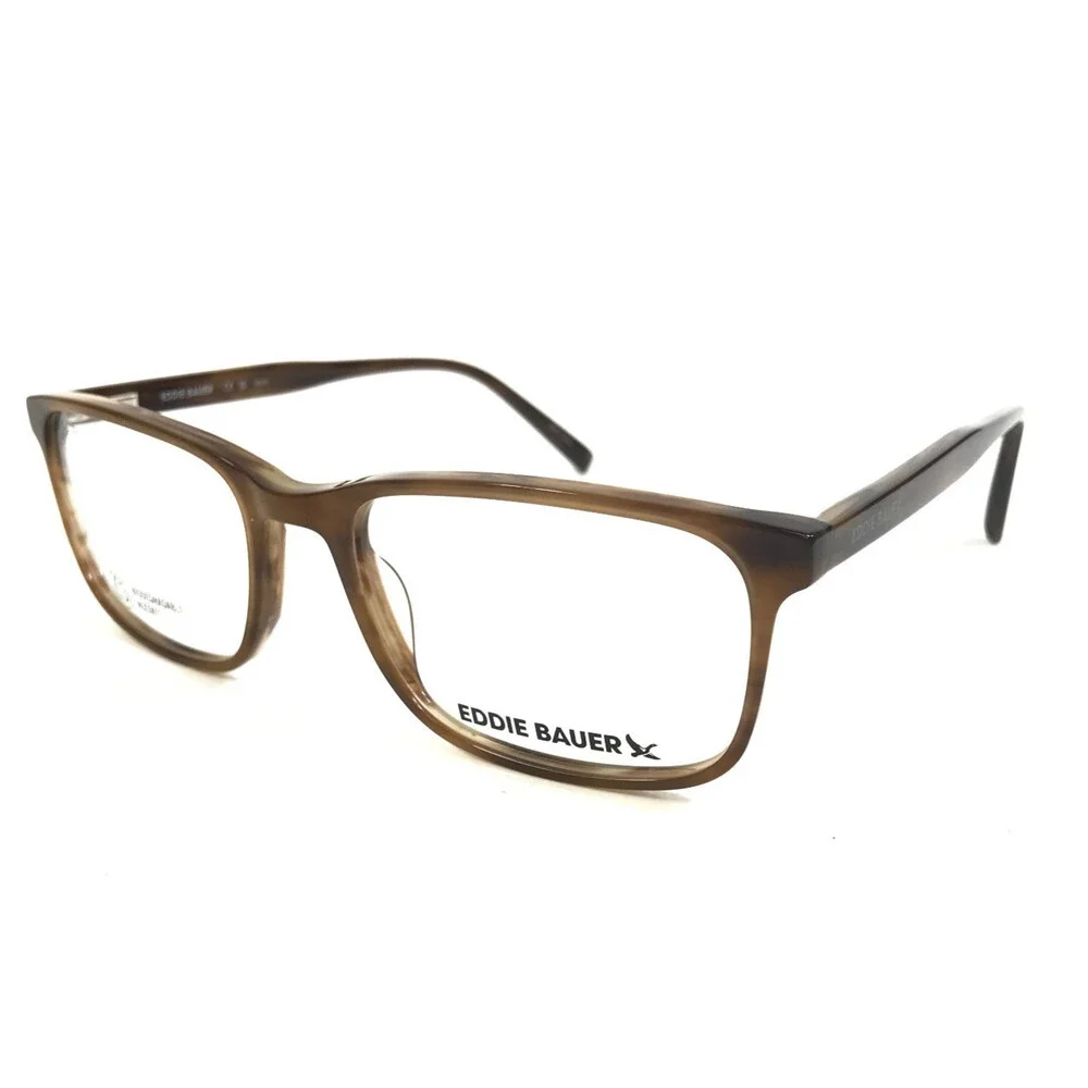 Eddie Bauer Eyeglasses Frames EB32084 KH Khaki Brown Full Rim 57-19-150